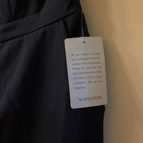 Adelyn Rae Navy Strapless Jumpsuit - Picture 5 of 6